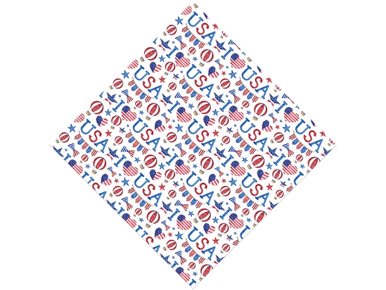 We Love Americana Vinyl Wrap Pattern