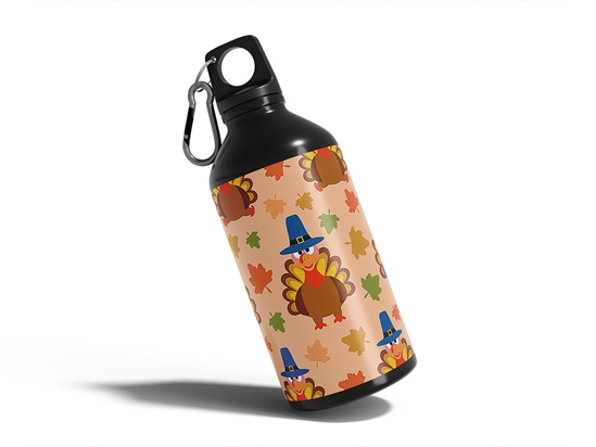 Turkey Lurkey  Water Bottle DIY Stickers