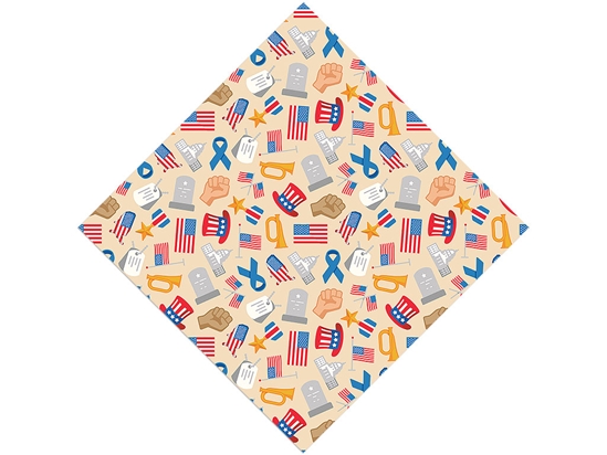 Veteran's Day Americana Vinyl Wrap Pattern