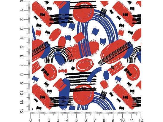 Abstract Patriot  1ft x 1ft Craft Sheets