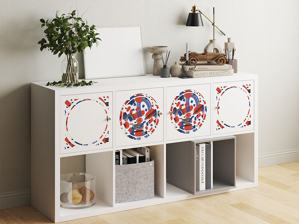 Abstract Patriot  DIY Furniture Stickers