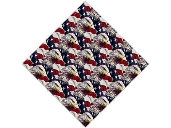 Bald Eagle Americana Vinyl Wrap Pattern