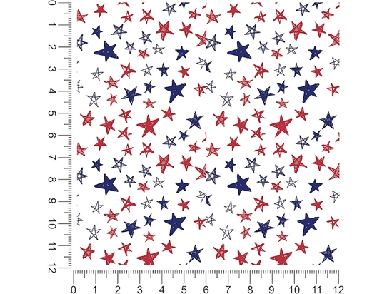 Crayon Stars  1ft x 1ft Craft Sheets