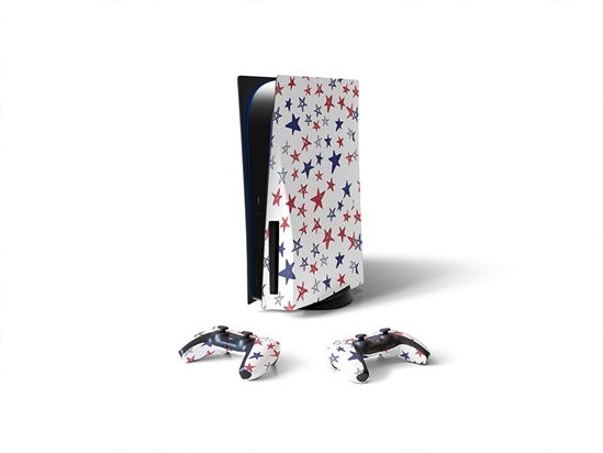 Crayon Stars  Sony PS5 DIY Skin