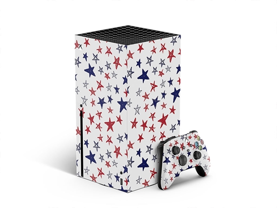 Crayon Stars  XBOX DIY Decal