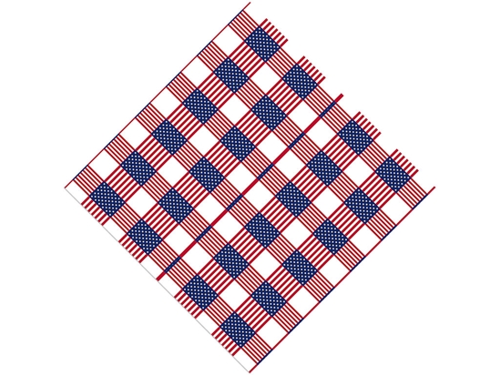 Criss Cross Americana Vinyl Wrap Pattern