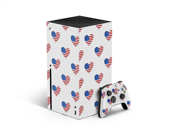 Flag Love  XBOX DIY Decal