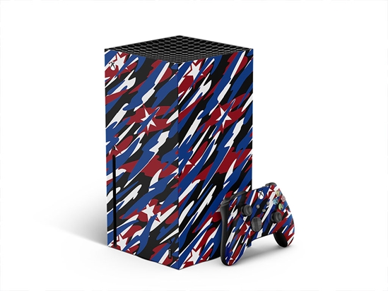 Patriotic Camo  XBOX DIY Decal