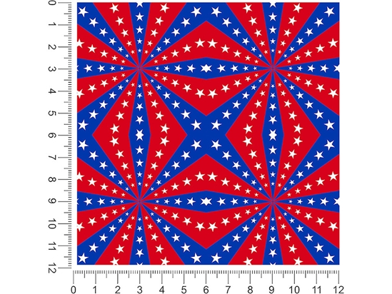 Patriotic Pinwheel  1ft x 1ft Craft Sheets