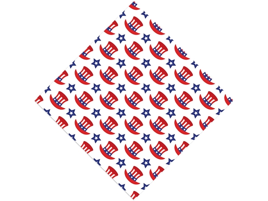 Top Hat Americana Vinyl Wrap Pattern