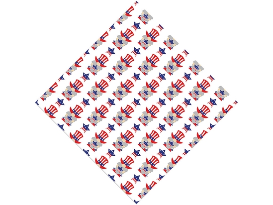 Uncle Sam Americana Vinyl Wrap Pattern