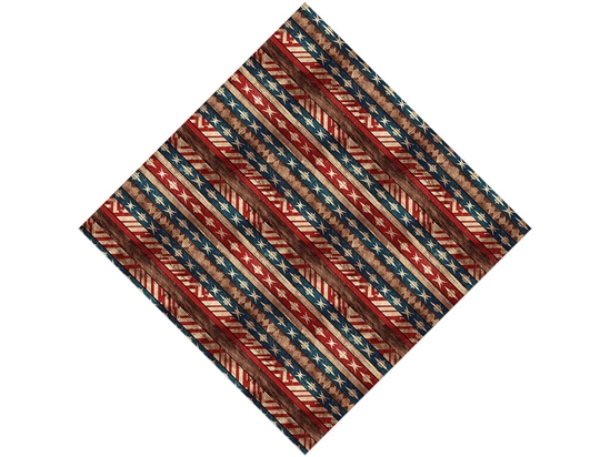 Wood Burn Americana Vinyl Wrap Pattern