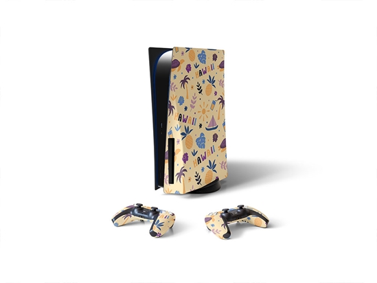 Aloha State  Sony PS5 DIY Skin