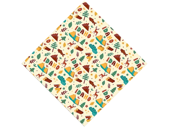 Gem State Americana Vinyl Wrap Pattern