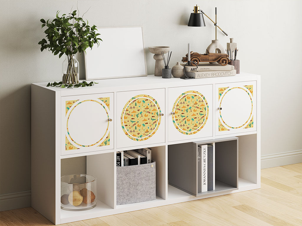 Golden State  DIY Furniture Stickers