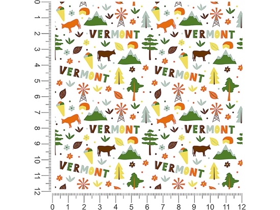 Green Mountain  1ft x 1ft Craft Sheets