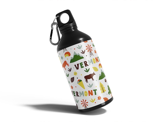 Green Mountain  Water Bottle DIY Stickers