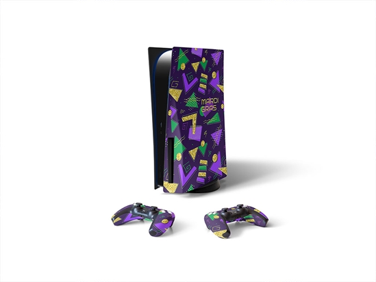 Mardi Gras  Sony PS5 DIY Skin