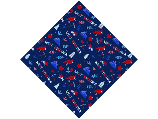 Mountain State Americana Vinyl Wrap Pattern