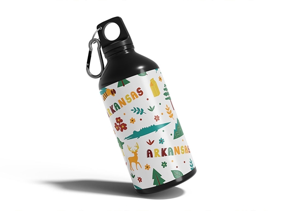 Natural State  Water Bottle DIY Stickers