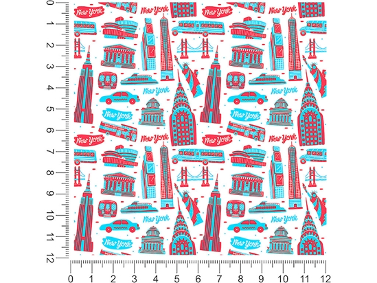 Patriotic Buildings  1ft x 1ft Craft Sheets