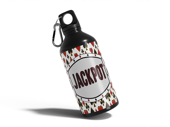 The Jackpot  Water Bottle DIY Stickers