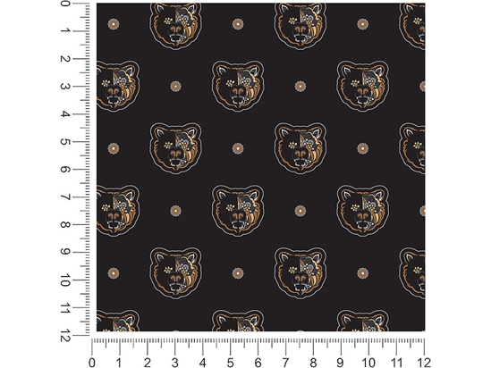 Black Vengeance Animal 1ft x 1ft Craft Sheets