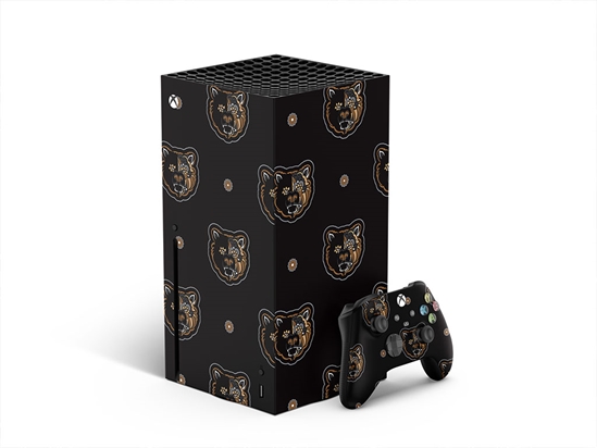 Black Vengeance Animal XBOX DIY Decal