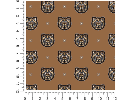 Brown Vengeance Animal 1ft x 1ft Craft Sheets