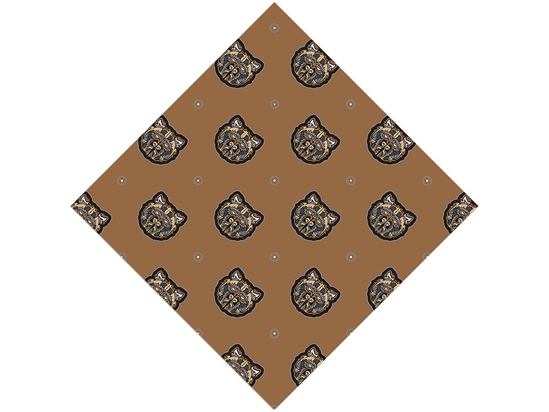 Brown Vengeance Animal Vinyl Wrap Pattern