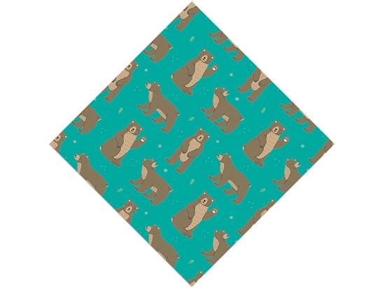 Friendly Faces Animal Vinyl Wrap Pattern