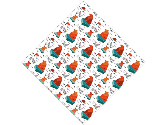 Occupied Icebergs Animal Vinyl Wrap Pattern