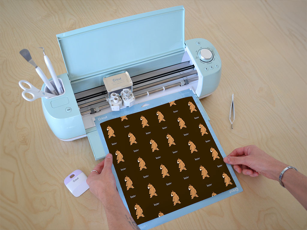 Pixel Wiggle Animal Cricut Compatible Vinyl