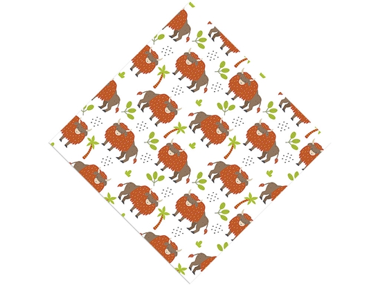 The Range Animal Vinyl Wrap Pattern