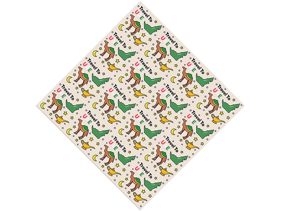 Arab Emirates Animal Vinyl Wrap Pattern