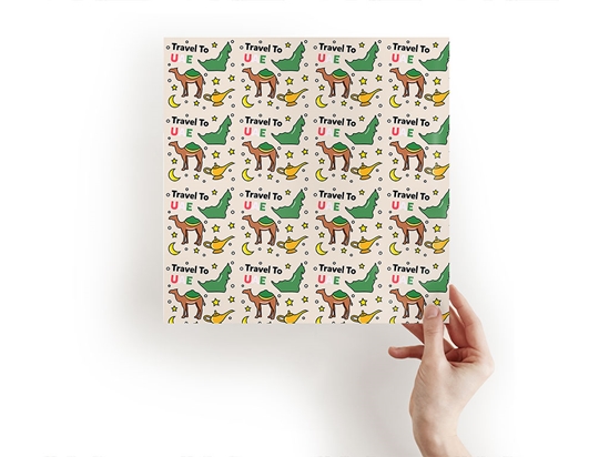 Arab Emirates Animal Craft Sheets