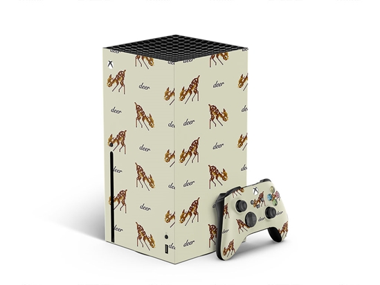 Pixel Faun Animal XBOX DIY Decal