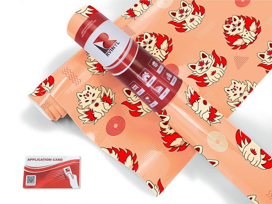 Lovely Kitsune Animal Craft Vinyl Roll