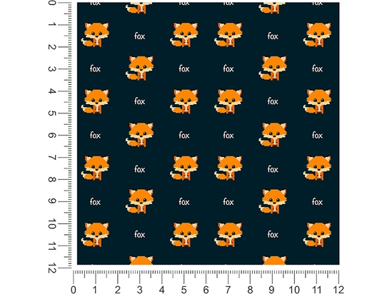 Pixel Tails Animal 1ft x 1ft Craft Sheets