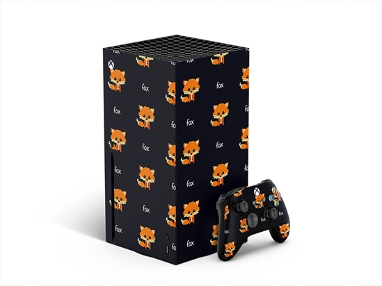 Pixel Tails Animal XBOX DIY Decal