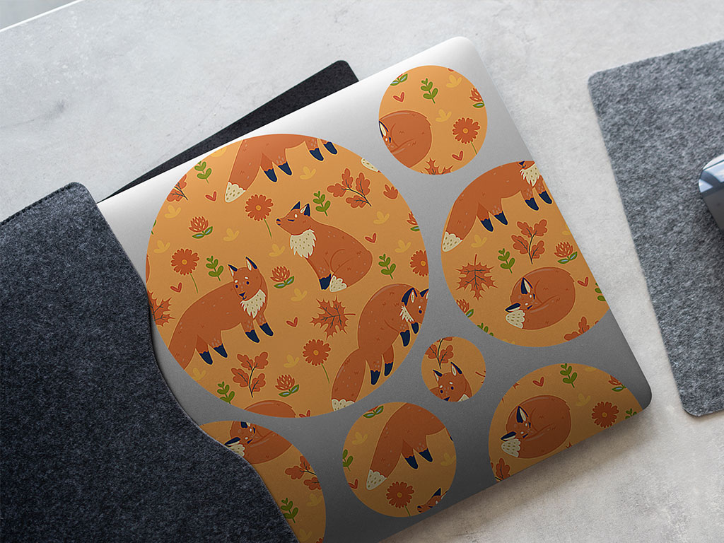 Sweet Vixen Animal DIY Laptop Stickers