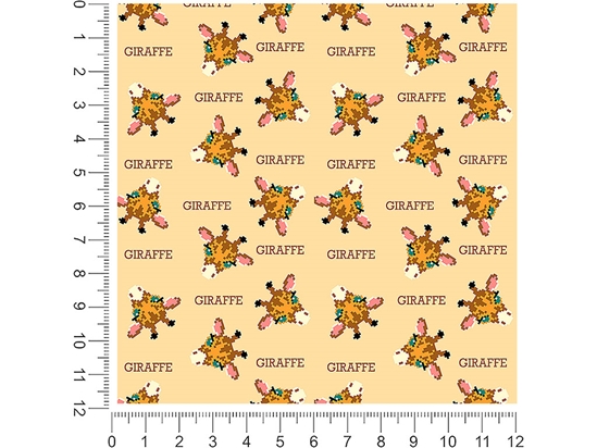 Pixel Ruminant Animal 1ft x 1ft Craft Sheets