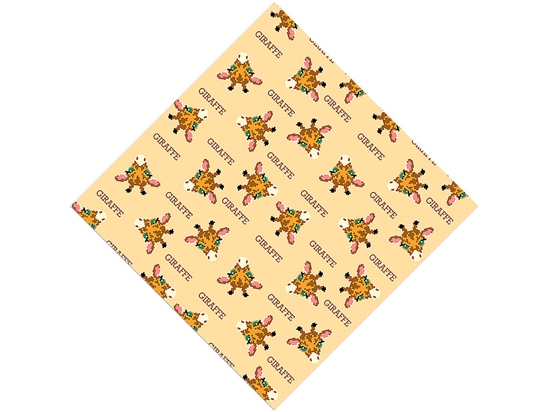 Pixel Ruminant Animal Vinyl Wrap Pattern