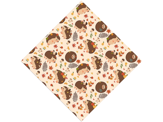 Wooden Habitat Animal Vinyl Wrap Pattern