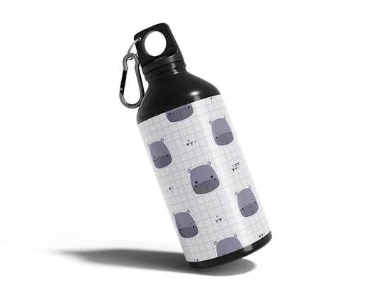 Happy Happy Animal Water Bottle DIY Stickers