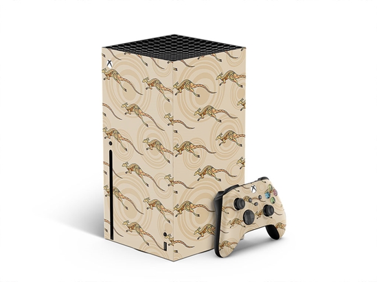 Bounding Away Animal XBOX DIY Decal