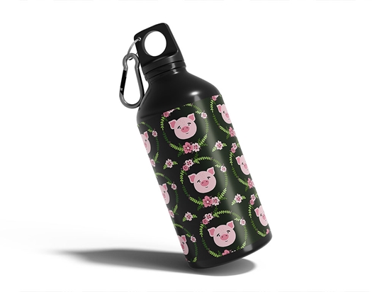 Clean Up Animal Water Bottle DIY Stickers