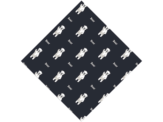 Arctic Pixels Animal Vinyl Wrap Pattern