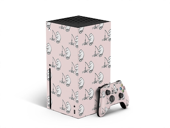 Ice Fishing Animal XBOX DIY Decal