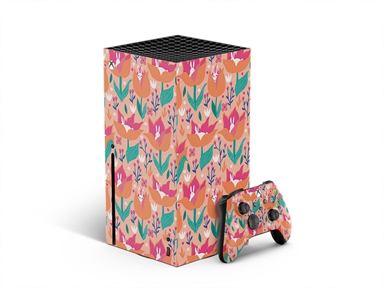 Hidden Tulips Animal XBOX DIY Decal